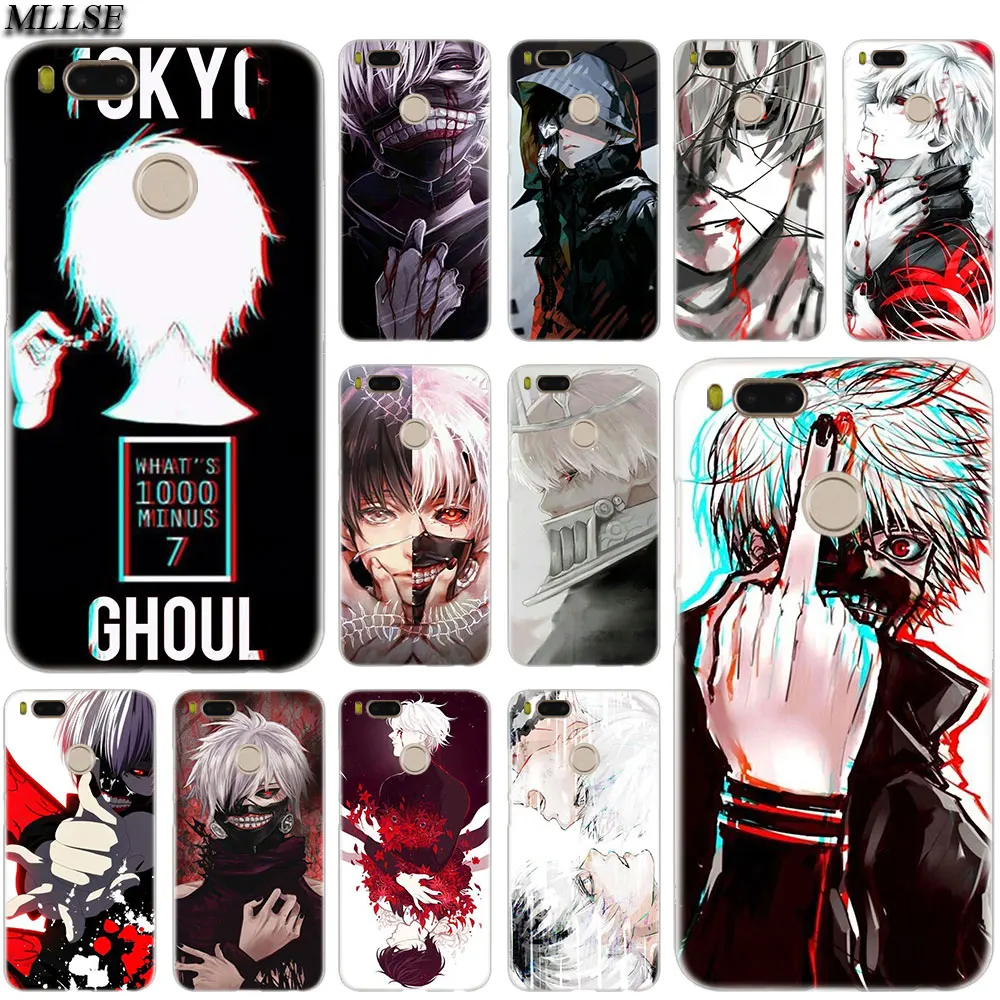 Прозрачный чехол MLLSE Anime Tokyo Ghoul для Xiaomi Mi Play Pocophone F1 8 A1 A2 Lite 6 6Plus Mix 3 2S Redmi Note 4x5 S2 Hot |