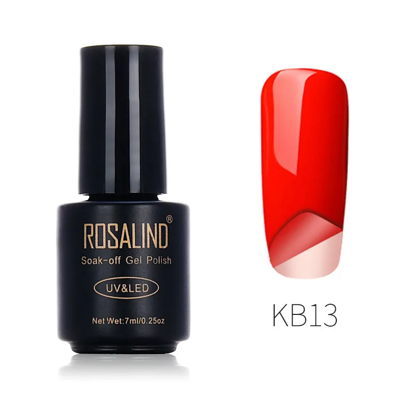 Розалинд 7 мл удобно Peel Off Gel Nail Art УФ светодио дный гель лак для ногтей нет необходимости Remover Multi-Применение Лучший лак гель слеза удалить - Цвет: KB13