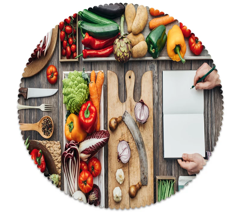 Vegetables on dining table painting tablecloth multi-function digital printing 3D tapestry cloth | Дом и сад