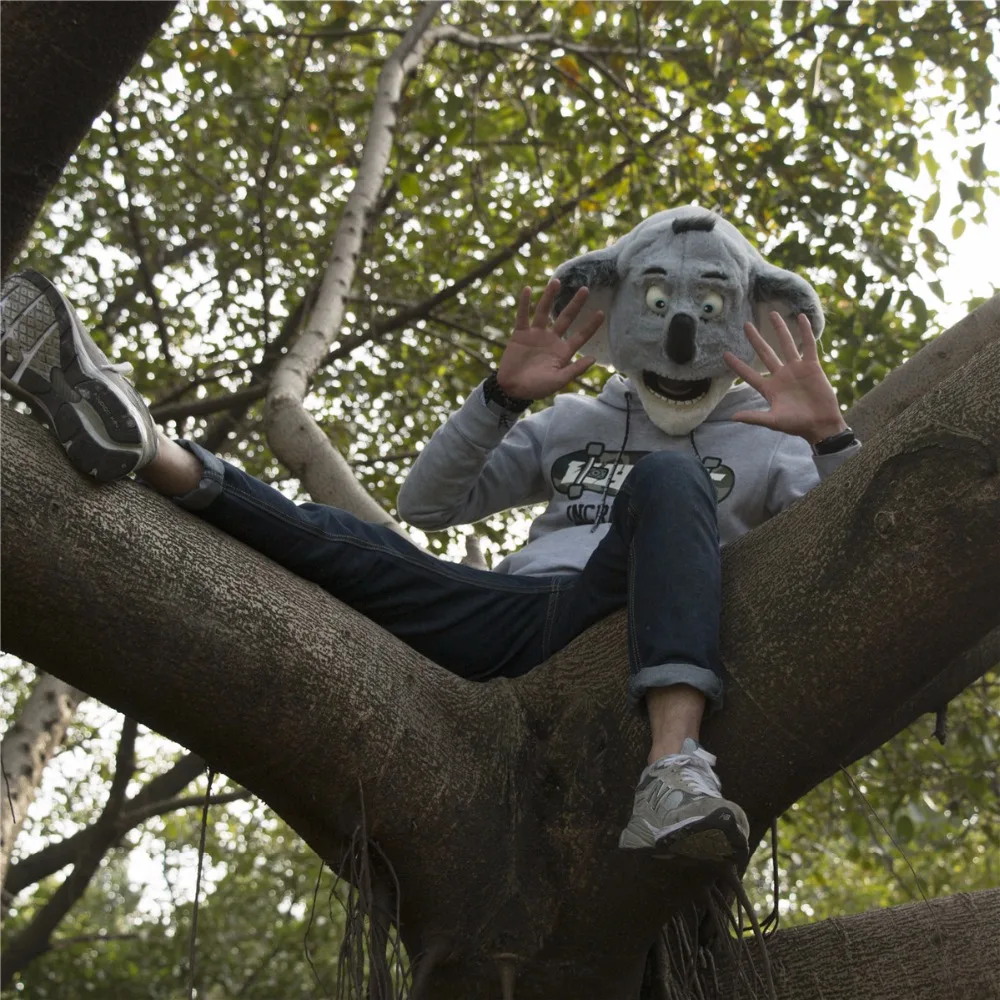 2016 фильм петь Косплэй бустер Луна маскарадные латексные маски животное коала