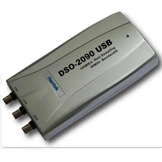 Портативный осциллограф Hantek DSO2090 цифровой USB для ПК 100 мс/с 40 МГц DSO-2090 | Инструменты