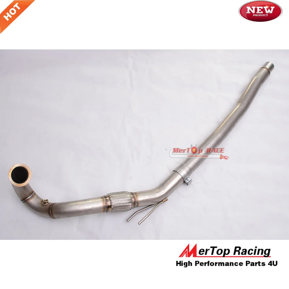 MERTOP Racing 3 ''турбо труба из нержавеющей стали для A3 S3 8V TT / MK7 R 2 0 T 2014 +|downpipe|downpipe
