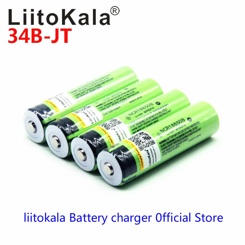 2019 liitokala 18650 3400 мАч Новый Оригинальный NCR18650B 3000 литий-ионный аккумулятор для