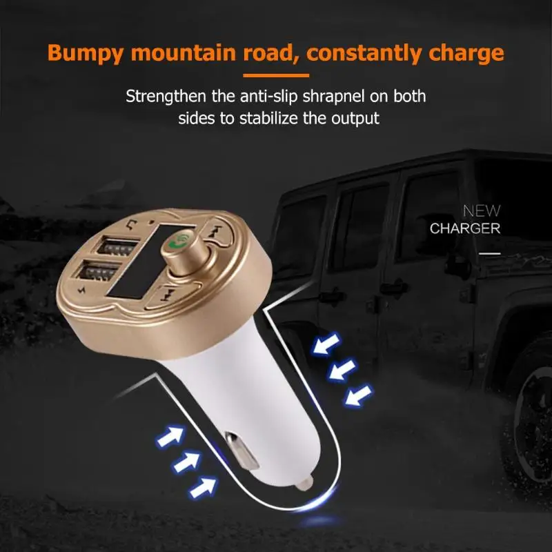 Bluetooth FM передатчик автомобильный комплект свободные руки Стайлинг автомобиля MP3