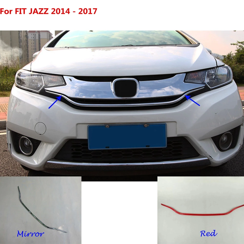 Автомобильные аксессуары для Honda Fit jazz 2014 2015 2016 2017 передняя решетка двигателя