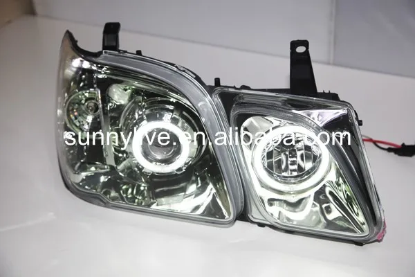 Для Lexus для LX470 светодиодный головной фонарь 1998-2007 год хромированный корпус LF