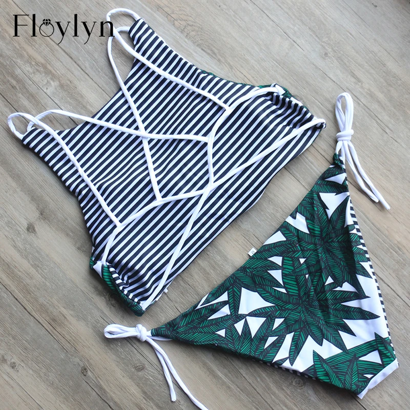 Купальный костюм Floylyn 2017 для женщин купальный комплект бикини сексуальный