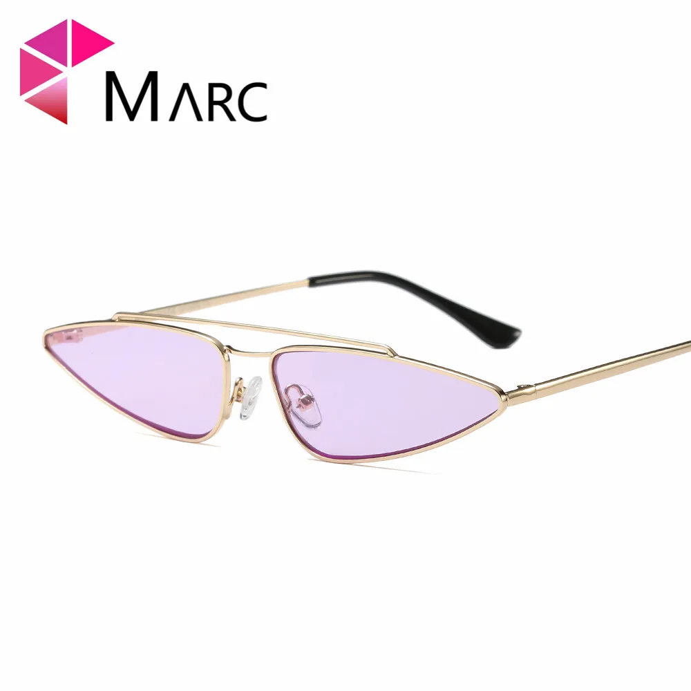 MARC UV400 2018 Новая Мужская и Женская Солнцезащитные очки модельер смолы черного