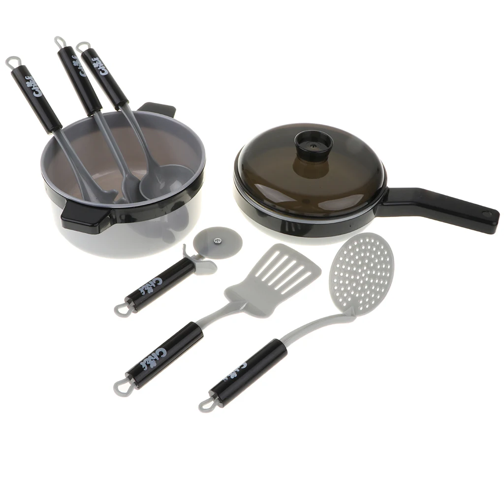 8 шт. имитационная кухонная посуда для детей ролевые игры игрушка приготовления