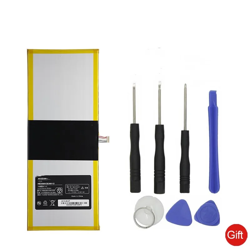 Для huawei HB3X1 HB3484v3eaw 12 аккумулятор 6400 мАч Высокое качество для Huawei MediaPad 10|battery for