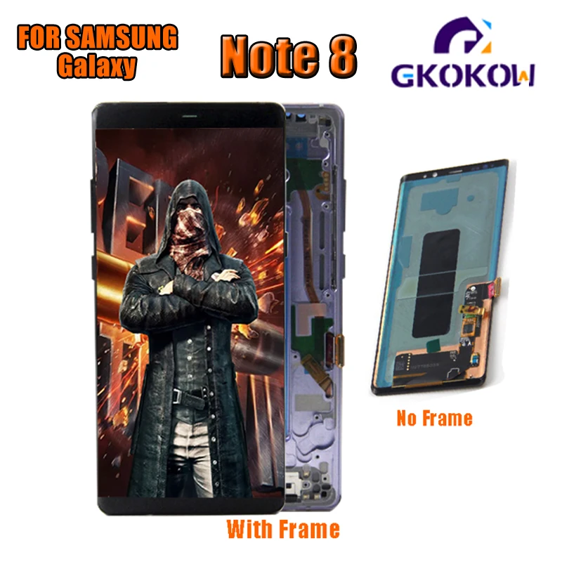 100% протестированный для SAMSUNG GALAXY Note 8 LCD Note8 дисплей кодирующий преобразователь