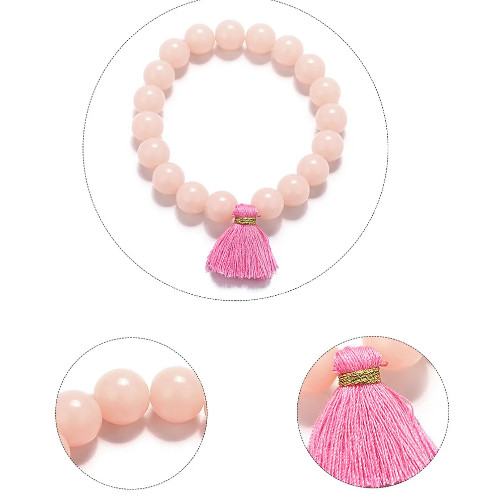 Модные Мода Jewelry Натуральный камень Браслеты и браслет с Йога Бусины кисточкой