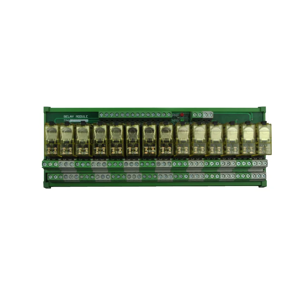 14 канальный модуль реле интерфейса DPDT DIN Rail Mount IDEC RJ2S 24 В|interface relay|din mounting railmodule relay |