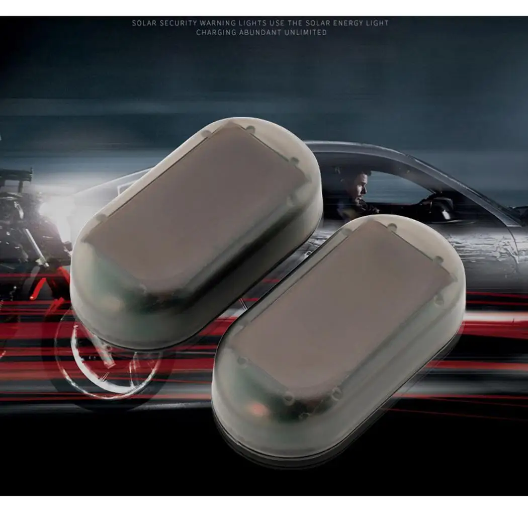 1 шт. Универсальная автомобильная сигнализация на солнечной энергии охранная