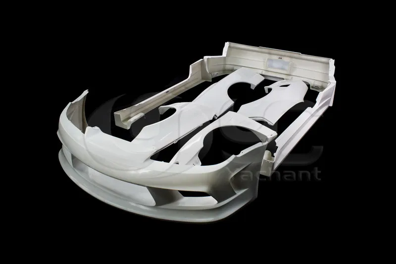 Стеклопластиковый комплект для 1999-2002 S15 Silvia VTX style Body Kit& First molding style Diffuser& S14 переднего бампера& RX7 Kit