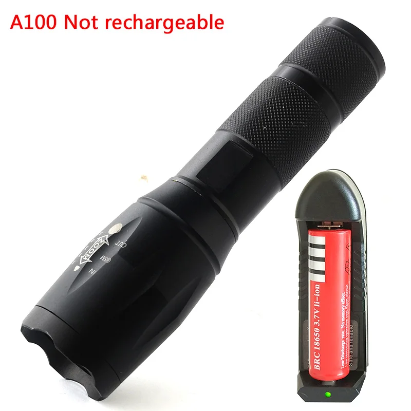 Option F Litwod Z30 Micro USB порт светодиодный фонарь XM-L2 U3 T6 Zoom алюминиевый фонарь с батареей 18650 или AAA для кемпинга - Испускаемый цвет: Option F