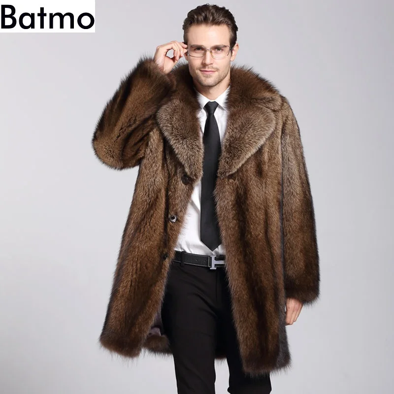 Новое поступление 2019 зимние высококачественные куртки Batmo из искусственного