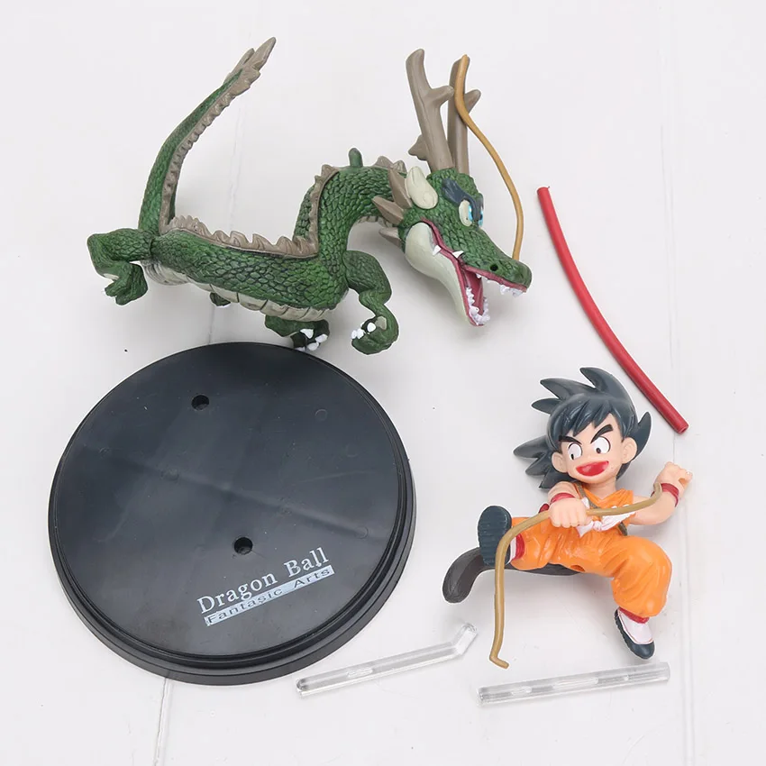 17 см Dragon Ball Z Фантастическое искусство фигурка игрушка Gokou Shenron набор Коллекция