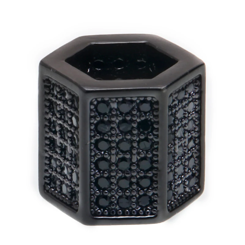 Волшебная рыба медные бусины 4 цвета Цилиндрические инкрустированные черный