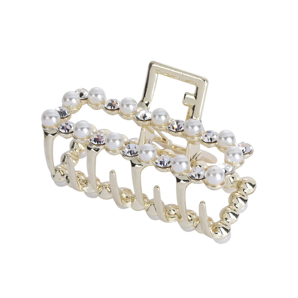 1 шт. заколка-краб для волос из металлического сплава |