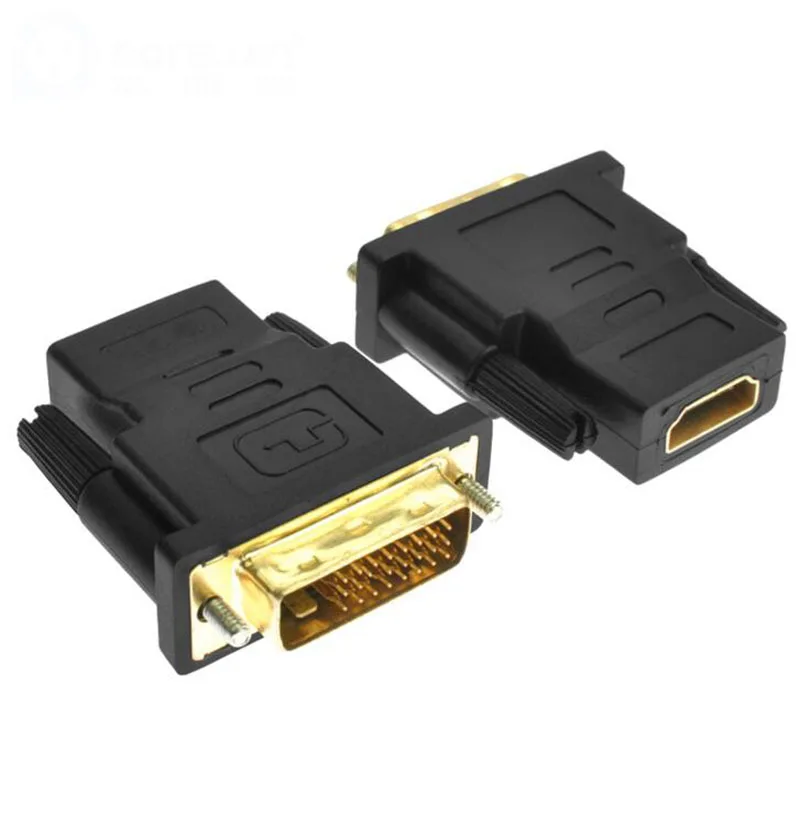 Адаптер DVI D 24 + 1 P переходник папа HDMI гнездо адаптер конвертер X2|dvi to mini display adapter|dvi s