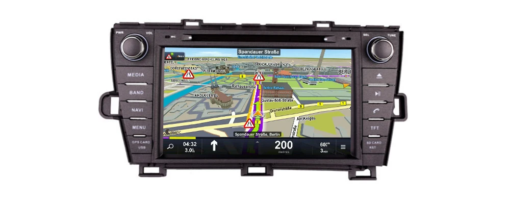 Автомобильный dvd-плеер gps навигация для Toyota Prius 2009 2010 2011 2012 2013 автомобильный Android мультимедийная система экран радио