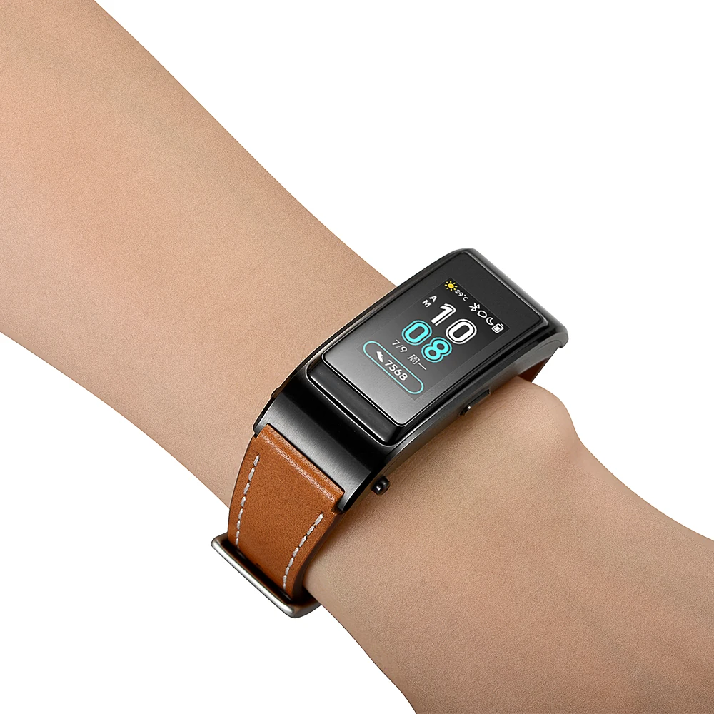 Новый список B5 сменный ремешок из натуральной кожи для Huawei Talkband Модный