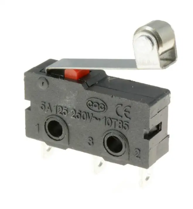 10Pcs KW12-3 Micro Roller Lever Arm Normally Open Close Limit Switch | Обустройство дома