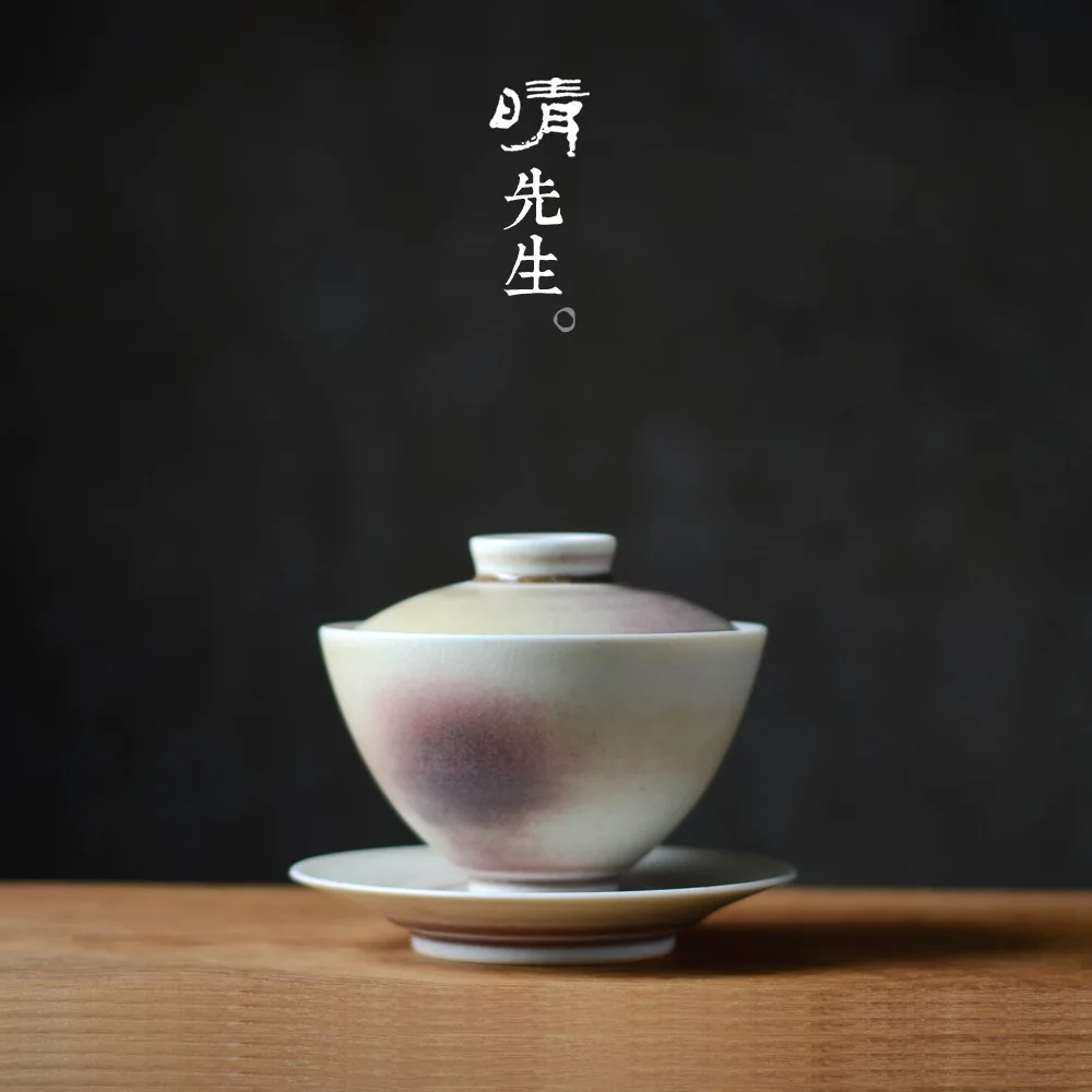 Керамические чаши ручной работы Jingdezhen чайные чашки печи станут простыми