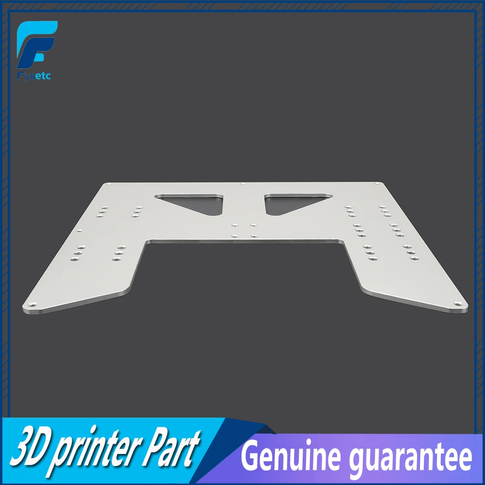 Prusa I3 Anet A8 A6 3D принтер обновление Y каретки анодированная алюминиевая пластина для