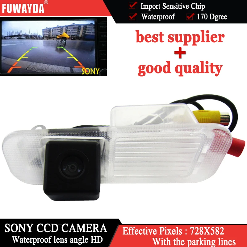 FUWAYDA Автомобильная камера заднего вида с CCD-чипом DVD GPS высокое качество для Kia K2 RIO