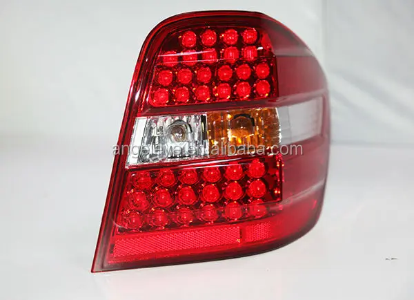 Для Mercedes-Benz W164 ML350 ML500 светодиодный задний светильник Красный Черный Цвет 2006-2011