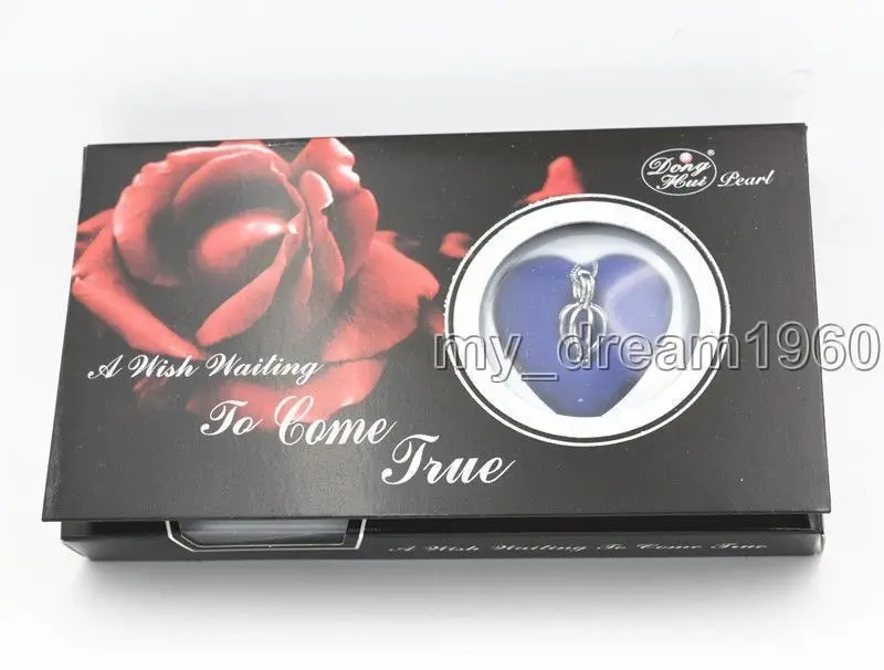 Бесплатная доставка ** набор в черной коробке с жемчужным ожерельем надписью Love