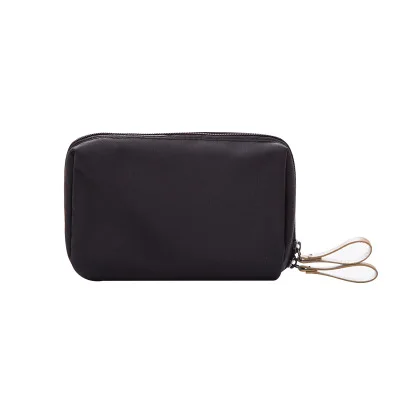Travel Portable Cosmetic Bag Ladies Nylon Mini Double Zipper Makeup Wash Bag Waterproof Cosmetics Storage finishing Fashion - Цвет: 4
