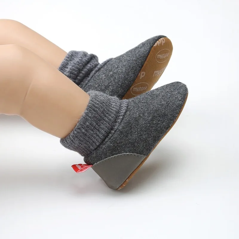 

0-18M Lovely Autumn Solid Indoor First Walkers Baby Moccasins Shoes for Girls Boys Toddler Breathable Shoes