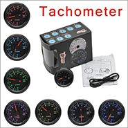 Dragon gauge " 52 мм Высокоскоростной шаговый двигатель 7 цветов светодиодный Автомобильный датчик температуры воды измеритель температуры Цельсия