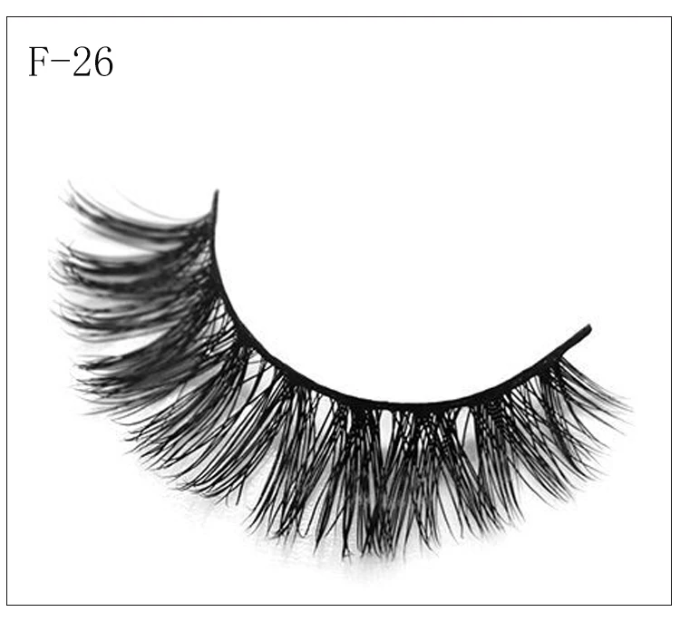 7pairs 3D Thick Mink Eyelashes Fake Lashes Long Makeup Mink Lashes Eyelash Extension False Eyelashes Mixed model