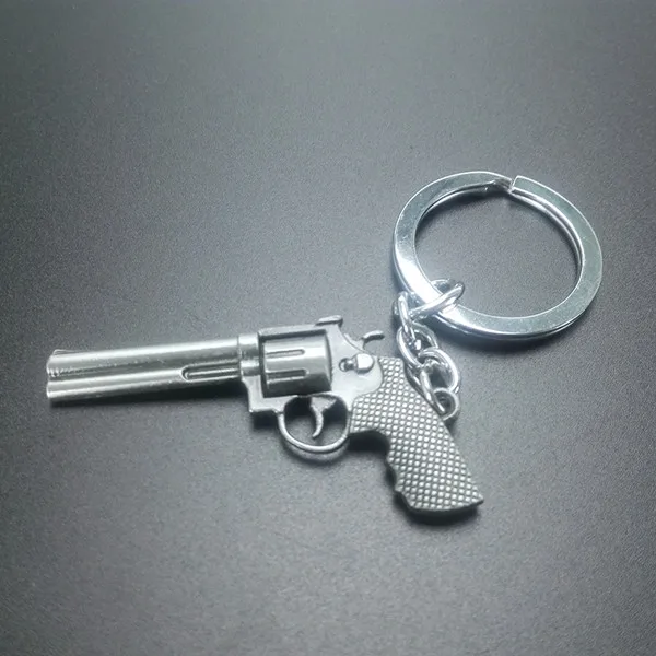 silver gun Настоящий свисток Звук турбо брелок рукав подшипник спиннинга автозапчасти Модель турбины Турбокомпрессор брелок кольцо брелок - Название цвета: silver gun