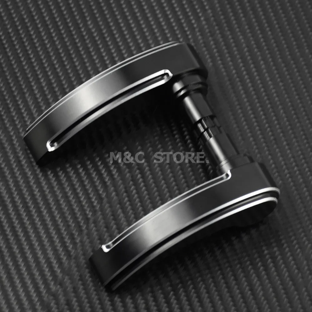 Черная сумка для седла подъемник защелка рычаг алюминиевая заготовка Harley Touring