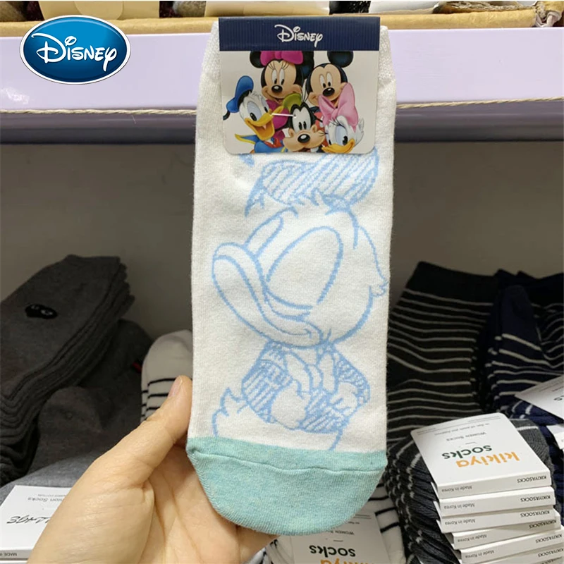 Симпатичные Мультяшные хлопковые носки Disney 2019 новый дизайн лодочки повседневные