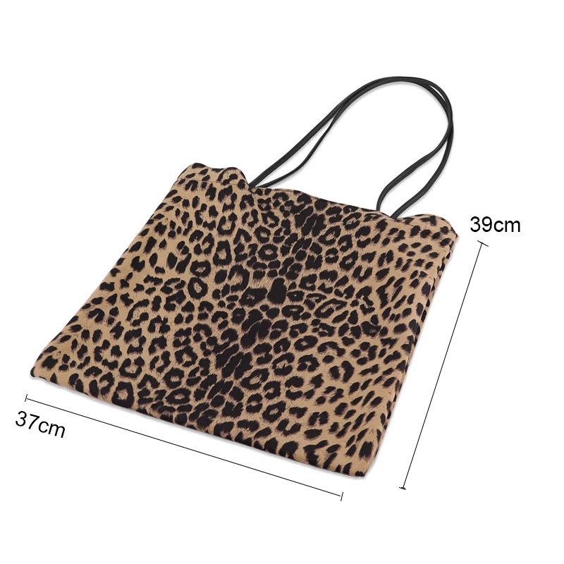 Новая женская сумка женские сумки леопардовая Повседневная Сумка тоут для