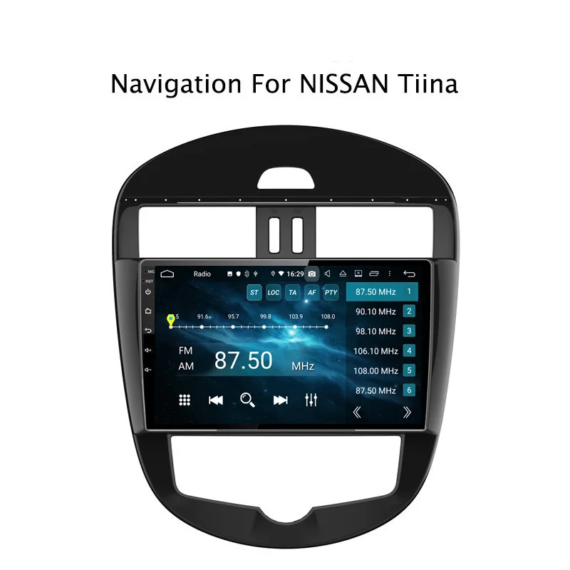 10 1 &quot4G ram 32G rom Восьмиядерный Android 9 0 Автомобильный gps навигатор для Nissan Tiida 2011-2015