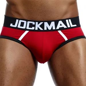 Трусы JOCKMAIL мужские, хлопок, пикантное нижнее белье