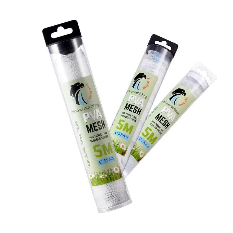 Рыболовные инструменты водорастворимые сети PVA гнездящаяся трубка для ловли