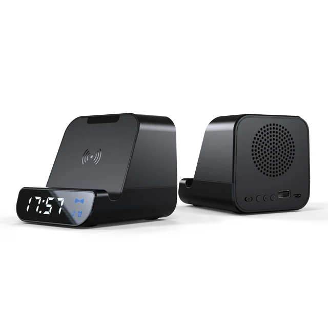 ABGN Горячее предложение-беспроводной Bluetooth динамик Будильник Зарядка мобильного