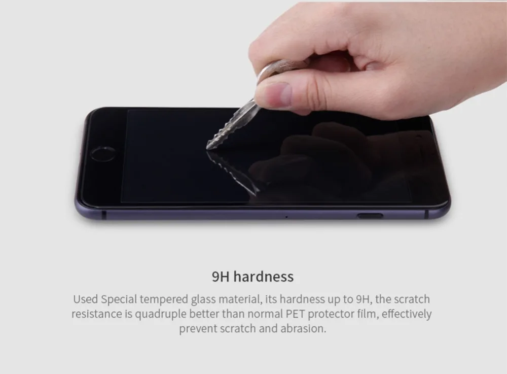 Nillkin для iPhone 8/8 Plus Закаленное стекло Защитная пленка для экрана 3D полностью покрывает Взрывозащищенный протектор экрана для iPhone 8 Стекло