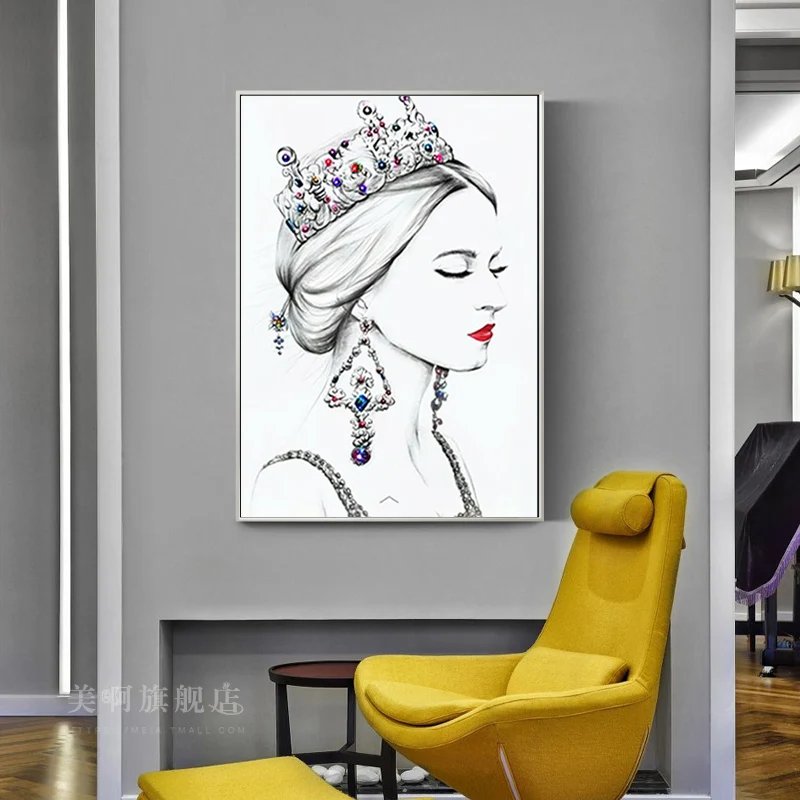 EECAMAIL 5D алмазная вышивка 2018 новая спальня полностью Алмазная простая мультяшная