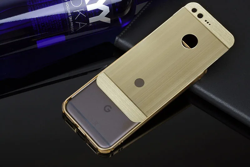Алюминиевая металлическая рамка+ PC задний Чехол для телефона Google Pixel 5,0 ''матовый задний Жесткий Чехол для Pixel XL 5,5'' защитный чехол 3 в 1