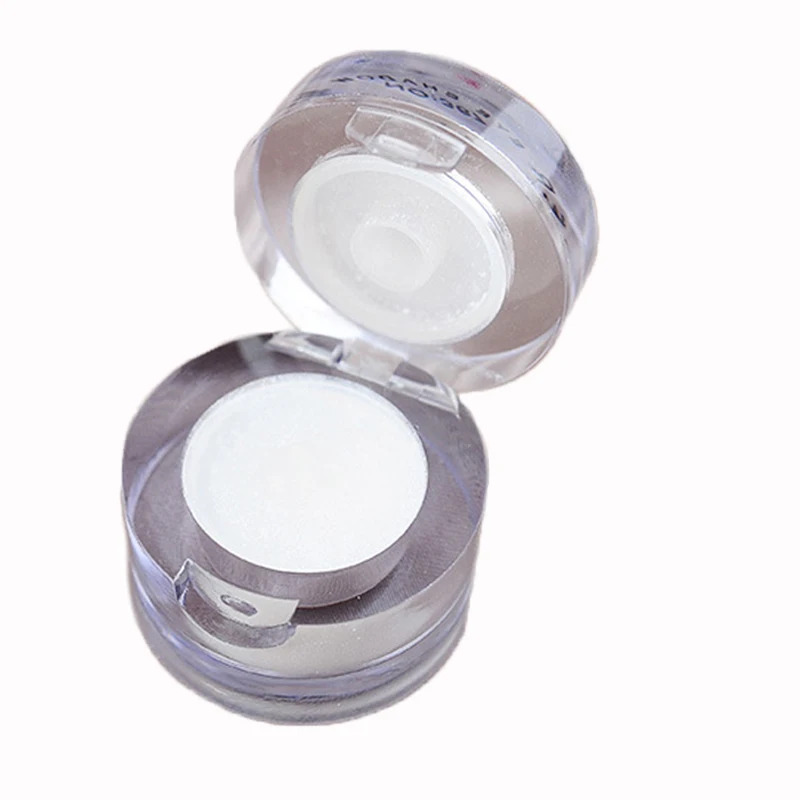 Палитра теней для век белая пудра блестящая косметический инструмент красоты| |