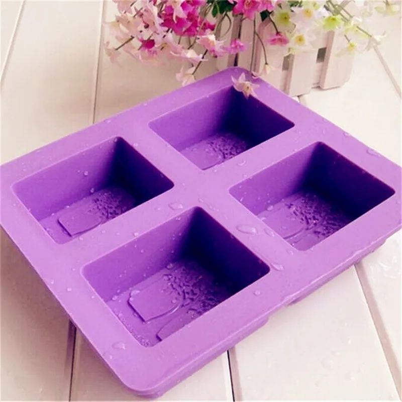 Новое поступление Фиолетовый 4 отверстия силиконовый футболки с нарисованным